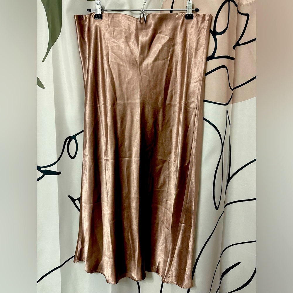 BNWOT Babaton Midi Slip Skirt